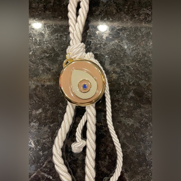 NWT Evil Eye Gold Beige Gouri Hanging Pendant - Picture 7 of 7